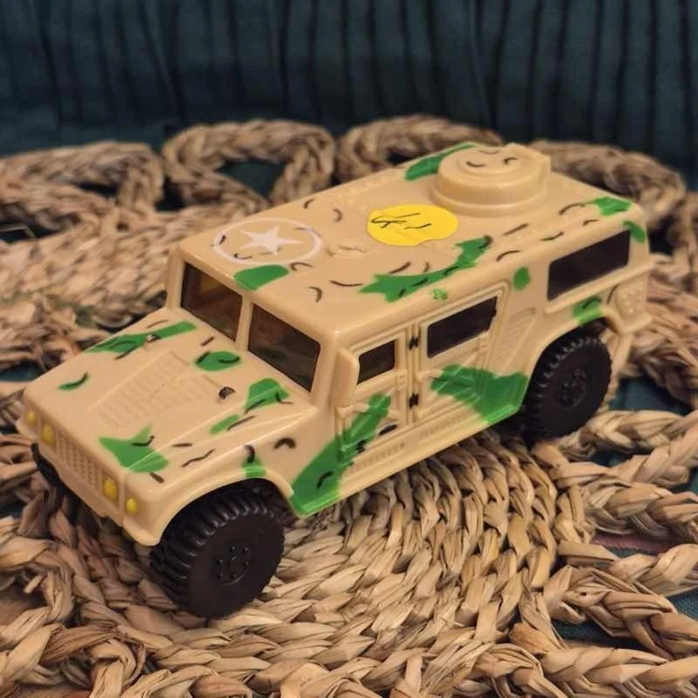 ✅Matchbox Military Humvee Hummer Vehicle Camouflage Army Toy Car Action #️⃣41